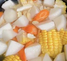Seasonal Pear, Yam, and Chestnut Vegetable Soup