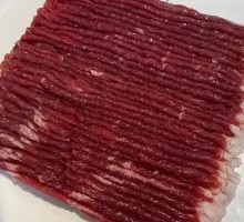 Tender Fresh Lamb Slices