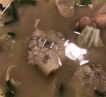 Pork Intestine and Lung Soup