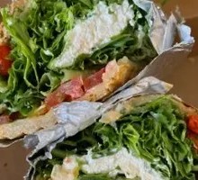 Margherita Fresh Cheese Vegetarian Sandwich
