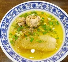 Bamboo Mushroom Chicken Noodle Soup