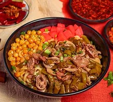 Spicy Sour Chicken Offal Rice Noodles