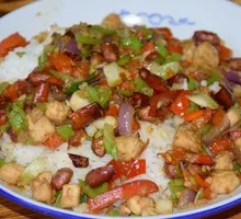 Kung Pao Chicken Rice Bowl