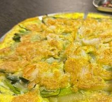 Korean Seafood Scallion Pancake