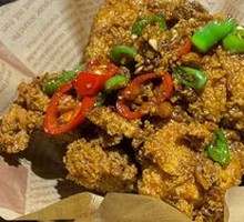 Spicy Garlic Soy Sauce Fried Chicken
