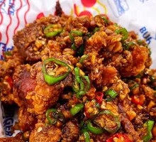 Korean Chili Garlic Fried Chicken