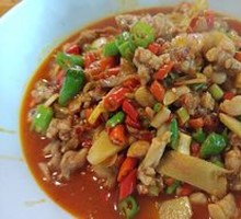 Sichuan Frog with Young Ginger
