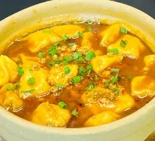 Braised Pork and Tofu with Starch Paste