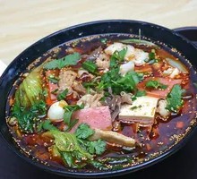 Chicken Broth Vegetarian Mapo Tofu