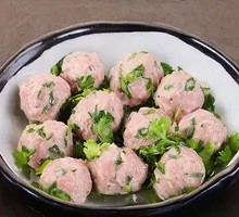 香菜猪肉丸