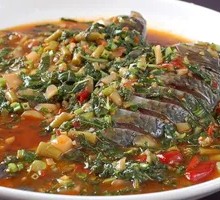 Bamboo Shoot and Crucian Carp