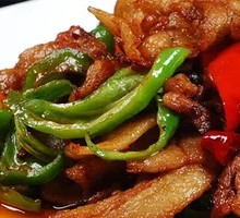 Spicy Pepper Pork Head Rice Bowl