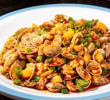 Clam and Frog Stir-fry