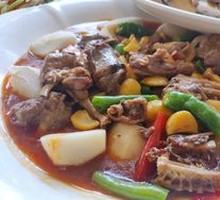 Stewed Goose with Chestnuts