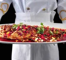 Poached Bighead Carp