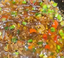 Leek-flavored Crystal Noodles