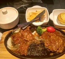 Iron Plate Steak Rice