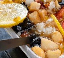 Lemon Passion Fruit Glutinous Rice Ice Dessert