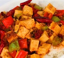 Mapo Tofu Rice Bowl