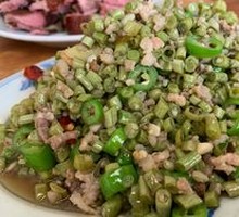 Stewed Pork with Green Beans