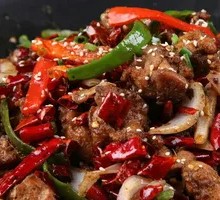 Dry Pot Chicken Wings and Rabbit