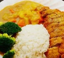 Golden Curry Pork Rice