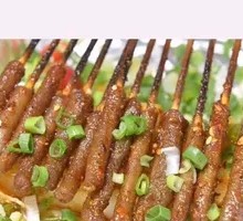 Grilled Pig Penis Skewers