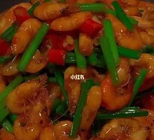 Leek and Freshwater Shrimp