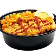 Tomato Chicken Rice Bowl