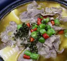 Stone Pot Beef and Tofu Pudding