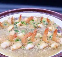 Garlic Shrimp with Rice Noodles