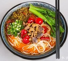 Pickled Chili Chicken Offal Rice Noodles