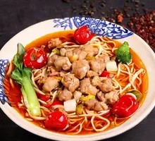 Pickled Pepper Rabbit Dry Noodles