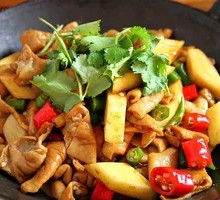 Spicy Pork Intestines Stir-fry