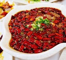 Sichuan-style Fish Maw in Boiling Sauce