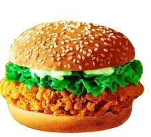 Spicy Chicken Leg Burger