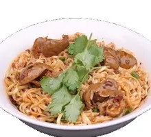 Bamboo Shoot Beef Jerky Noodles