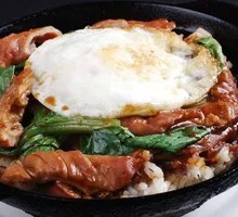 Fatty Intestine Rice Bowl