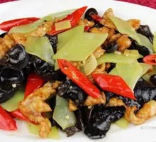 Sliced Pork with Bamboo Shoots