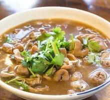 Fatty Intestine Knife-Sliced Noodles