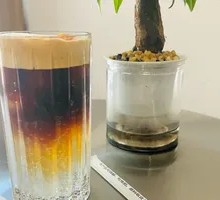 Orange Sparkling Iced Americano