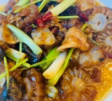 Scallion Stir-fried Jellyfish