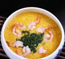 Corn Millet with Shrimp