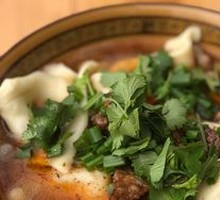 Beef Noodles with Beef Topping