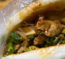 Fatty Intestine Crispy Pancake