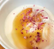 Rose Pudding Tofu Flower