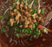 Spicy and Sour Tofu Noodles