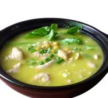 Boneless Chicken and Soybean Soup