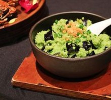 Tofu and Eggplant Cubes