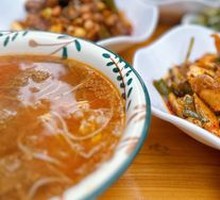 Cold-mixed pig's head meat